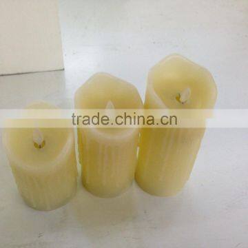 Flameless Dripping Moving Wick Led Candles With Remote Control Led Dancing Wick Candles With Timer photo-3