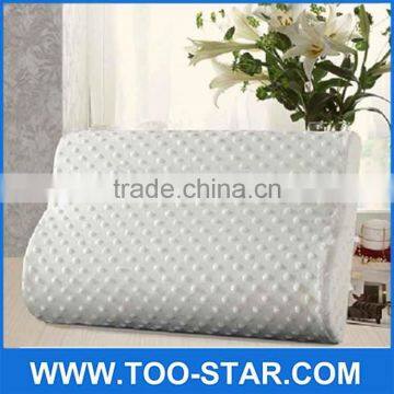Bamboo Fabric Latex Pillow Memory Foam Massage Pillows Neck Cervical Healthcare Pillows photo-4