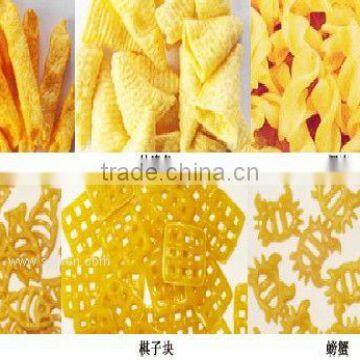 single-screw extruder frying snack food manufaturing plant in CY