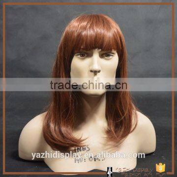 Fashion Store Window Display Fiberglass Female Mannequin Head on Sale