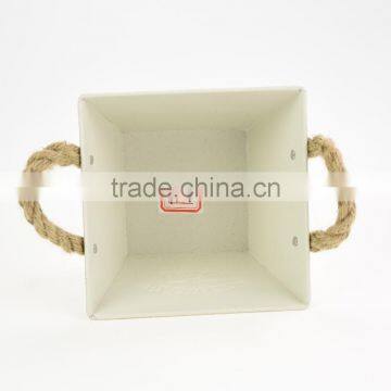 Cheap Home & Garden Outdoor Hanging Galvanized Metal Bucket Vase photo-5