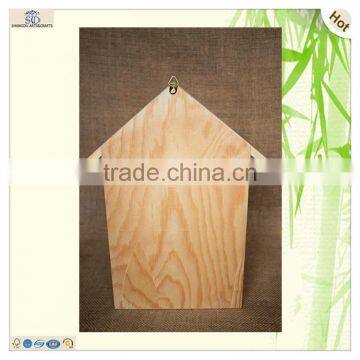 Popular Clear Door House Shaped Wooden Key Box photo-3