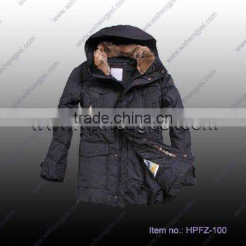 Men's Long Down Coat, Winter Clothes