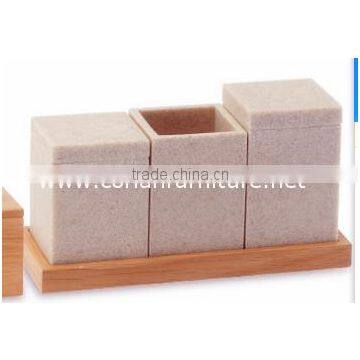 100% Acrylic solid surface made bathroom accessories