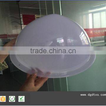 OEM design vacuum formed blister plastic lamp cover