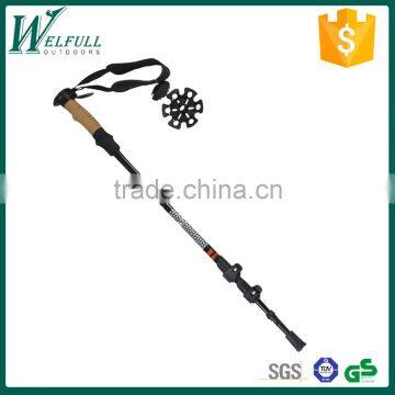 6065 Aluminum , Anti-shock, Trekking Pole, quick external lock SZ15401