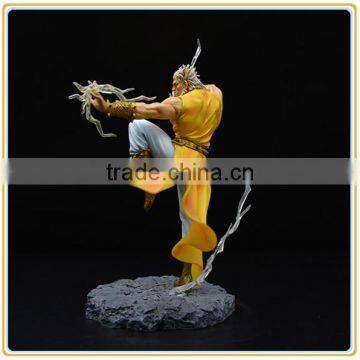 Custom Plastic Ancient Statue Hand Paint Craft Pvc Fighter Figurine Manufaturer