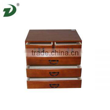 Wooden Storage Display Cabinet With Drawers Wooden Storage Cabinets With Wheels photo-4