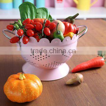 Fancy modern design candy fruit display basket home decoration