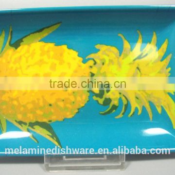 Melamine Yellow Pineapple plate