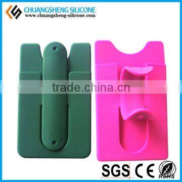 Candy Color Eco-friendly Silicone Phone Holder, Multifunctional Card Case Phone Keeper, Mobile Phone Sticker photo-4
