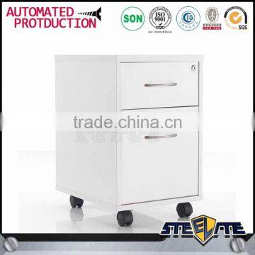 Commercial Furniture Office Mobile 2 Drawer Pedestal With Seat Pad photo-3