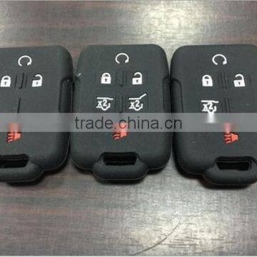 For Chevrolet Cruze Aveo Lova Spark Onix Silverado Volt Silicone Car Key Cases Cover Holder Replacement 3 4 5 6Buttons photo-2