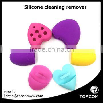 Silicone Facial Cleaning Brush Help Massage Muscles photo-6