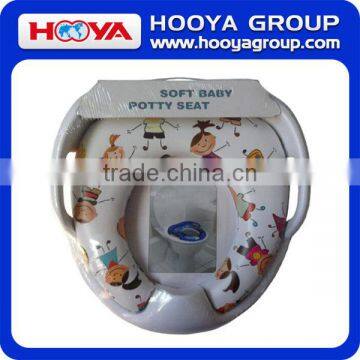 High quality Soft Baby Potty Toilet Training Seat for kids with handle