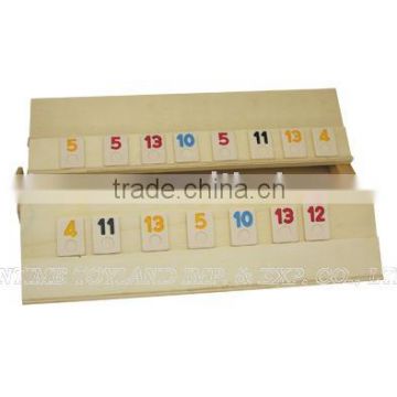 Rummy in wooden box