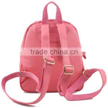 High Quality Leather Kids School Bag School Backpack photo-2