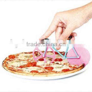 New Creative Bike Pizza Cutter Kitchen Leisure Time Pizza Cutter Stainless Steel Useful Multifunction photo-4