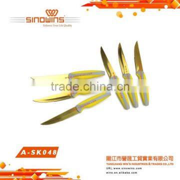 A-SK028&A-SK028F Super Quality Stainless Steel Royalty Line Cutlery Set With Wooden Handle photo-5