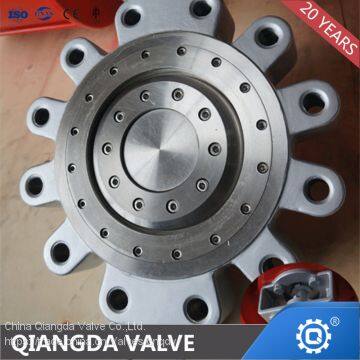 API 609 Metal Seat Flange Triple Eccentric Butterfly Valve Motorized Valve Actuator photo-4