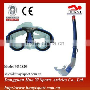 Prescription Snorkeling Goggles / Snorkel Mask Glasses With PVC Mouthpiece for Children photo-2
