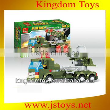 The building blocks of army car for wholesale