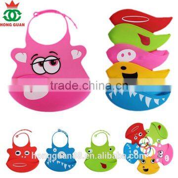 Best Sell High Quality Water-proof Cute Silicone Baby Bib photo-6
