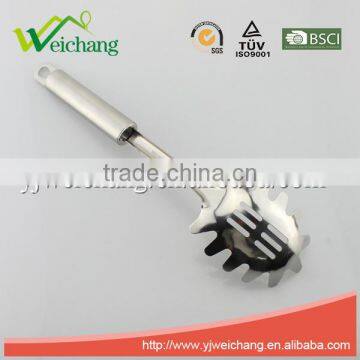 WCJ646 Stainless Steel Utensil SPAGHETTI SERVER Pasta Fork Welding High Quality Mirror Finishing photo-2