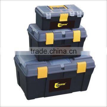 3-in-1 Eco-Friendly Plastic Hand Tool Box Set