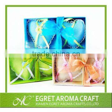 EA2-140012 heart shape nice birthday gift quality scented sachet