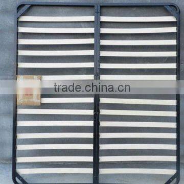 Heze Kaixin Queen Bed Frame With Steel Frame and Wood Slats photo-5