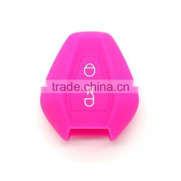 Hot Selling Colorful 2 Button Silicone Car Key Fob Case Silicone Rubber Car Key Covers for Suzuki photo-6
