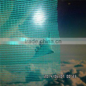 Blue PVC coated window screen mesh