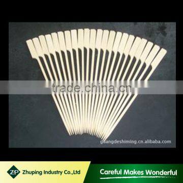 zhuping cheap flat bamboo skewers bbq grill