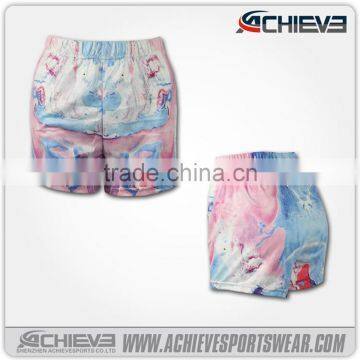 2014 Fashion Women Sublimation Lycra Beach Short/girls Swim Shorts