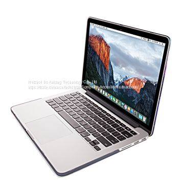 2017 Top Fashion Hot Sale No Zipper Unisex Crystal Clear Front + Back Protective Case Cover ForMacbook 11.6 12 13.3 15.4 photo-5