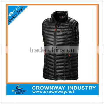 Men's sleeveless Padded winter down jacket