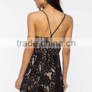2016 New Style Sexy Women Lace Romper Wholesale OEM Service photo-5