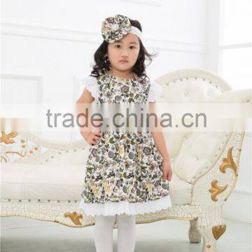 New Arrival Elegant Girls Cotton Floral Birthday Party Dress Names With Pictures photo-4