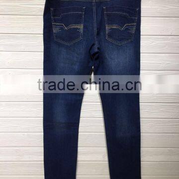 GZY Guangzhou Stock Lots New Model Jeans Pants for Men Buy in Bulk photo-2