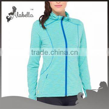 Ladies Jacket Coat Women Clothes for Wholesale Cheap Spacedye Fabric photo-3