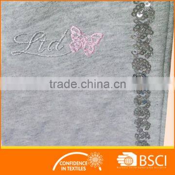 Silver Sequin Shinning Trousers, Girls Long Pant photo-2