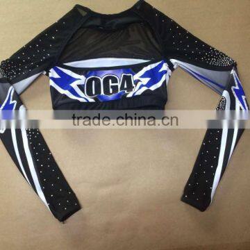 Specialized Custom Made Cheerleader Clothes, Fashionable Long Sleeves Cheerleader Uniforms photo-2