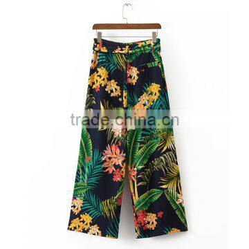 MAXNEGIO Hawaii Bowknot Workout Beach Painter Pants photo-2