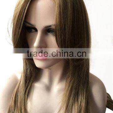 Cheap Cosplay Lady Curly Wig Women Gold Color Long Wavy 100% Heat Resistant Synthetic Fiber Wig photo-4