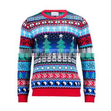 Latest Unisex Christmas Jumpers Ugly Christmas Cotton Sweaters Women photo-2