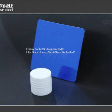 Wholesales 304 8K Sapphire Blue Stainless Steel Plate photo-3