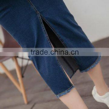 Latest Design New Style Summer Tight Jeans Skirt Long Skirt for Ladies photo-5
