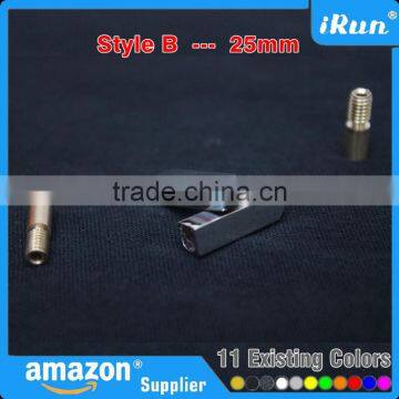 25mm Mixed Color Yeezy Lace Aglets Tips - Air Yeezy Lace Aglets (Gold/Silver/Black/White/Red/Blue/Pink/Orange/Green/Yellow) photo-5