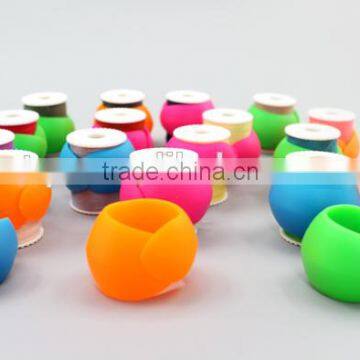 Silicone Sewing Tools Peels Thread Spool Huggers/Stop Thread Spools